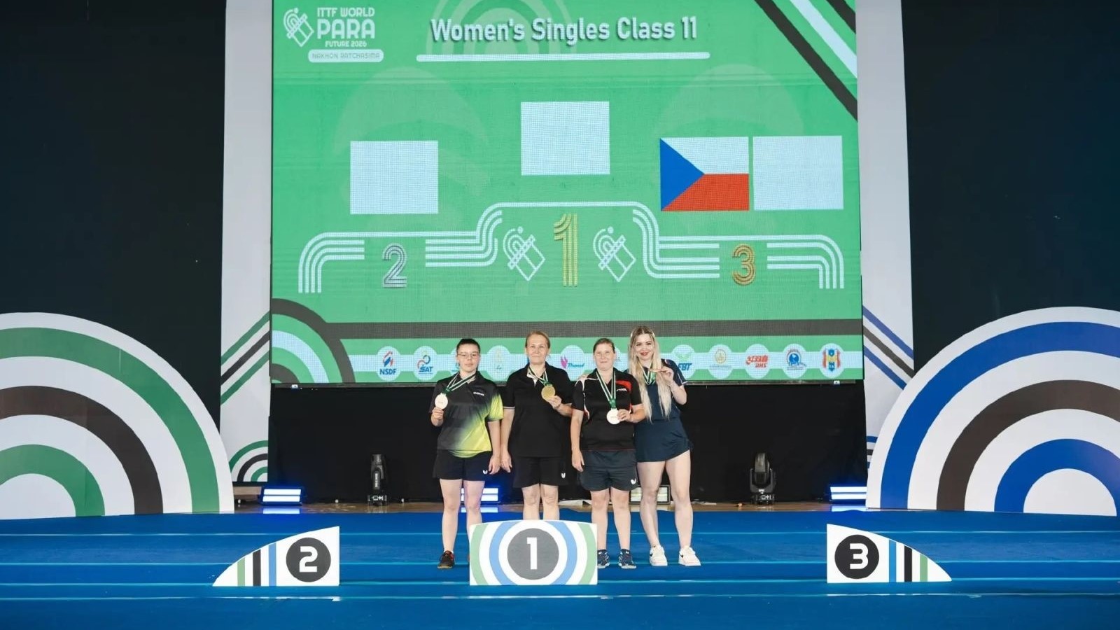 Российские теннисисты завоевали 8 наград на турнире ITTF World Para Future в Таиланде