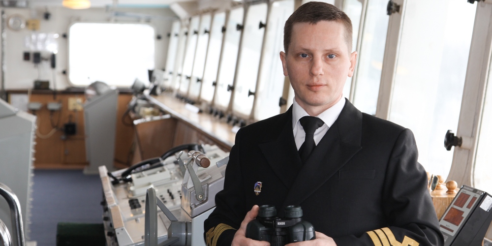 капитан атомного ледокола «Арктика» Василий Губкин